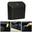 Universal Black Multifunctional Car Home Trash Can Storage Box F7H7 M1E5