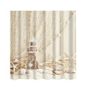 Shower Curtain Lighthouse Bathroom Polyester Panel Drapes + 12 Hooks BATH