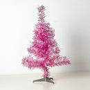 Christmas Tree Ornaments with Light New Year Party Xmas Decoration (Pink) A