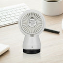 1X(Usb Mini Ultra Quiet Fan Portable Table Top Air Filter Purification Desk
