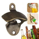 3pcs Wall Mounted Beer Wine Bottle Cap Catcher Bar Mountable Zinc alloy Ope C3K4