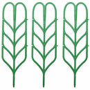 3pcs Mini DIY Leaf Shape Garden Trellis Plants Lattice Pots Supports for Cl