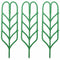 3pcs Mini DIY Leaf Shape Garden Trellis Plants Lattice Pots Supports for Cl