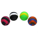 Silicone Container Ball Shape Pill Box Containers Storage Oil Jar Box Contain^