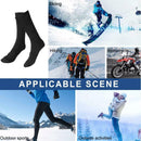Cotton Breathable Electric Heating Socks Winter Outdoor Sports Heated Socks