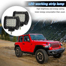 4 inch 72W LED Work Light Bar Offroad Truck SUV ATV Spot Driving Fog Lamp