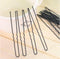 50pcs Hair Waved U-shaped Bobby Pin Barrette Salon Grip Clip Hairpins Black New
