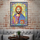 5D DIY Special Shaped Diamond Painting God Cross Stitch Mosaic Craft Kit