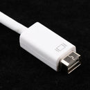 Plastic Mini DVI Male to HDMI Female Video Adapter Cable for MacBook