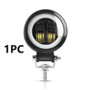 3''Inch 20W Motor White LED Spot Round Work Lights Driving Fog Lamp Offroad  OZ