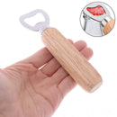 1 Pc Bottle Opener Rubber Wood Handheld Wine Beer Soda Glass Cap Bottle Open.kz