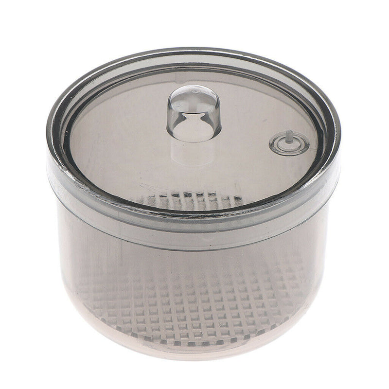 Round Sterilization Cup Storage Case with Lid Cap