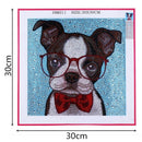 Special Shaped Diamond Painting Dog Diy 5D Full Drill Cross Stitch Kits Cry