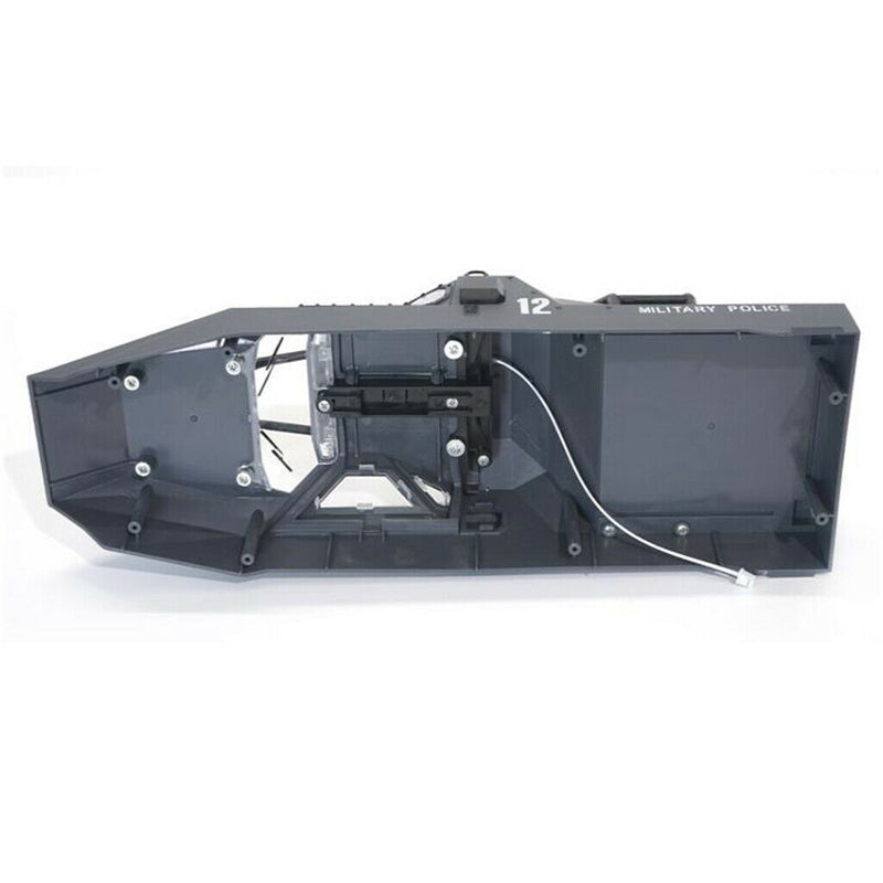 Metal Alloy 1/12 RC Tank Spare Parts Accessories DIY  Car Shell Gray