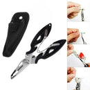 Portable Fishing Pliers Scissors Line Cutter Hook Tackle Accessories Spor IQU