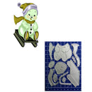 Christmas Snowman Metal Dies Cutting Stencils DIY Scrapbooking Album Decorativ@