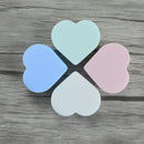 MeiNaiQi Sponge Puff Soft Face Cleansing Puff Facial Skin Care Heart Shape
