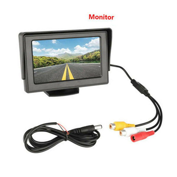 4.3 Inch HD Screen Monitor For Car Rearview Reverse Backup Parking Camera