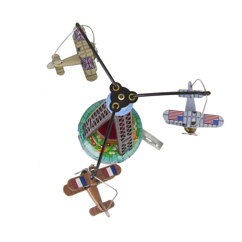 Classic Carousel Plane Carousel Christmas Ornament Scene Show