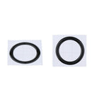 2x Car Engine Start Push Switch Button Ring Trim Decor For BMW E60 E70 Black