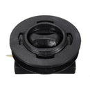 2x Fixing Grips Clamp Floor Holder Car Mat Carpet Clip Anti-Slip Knob Pads Black