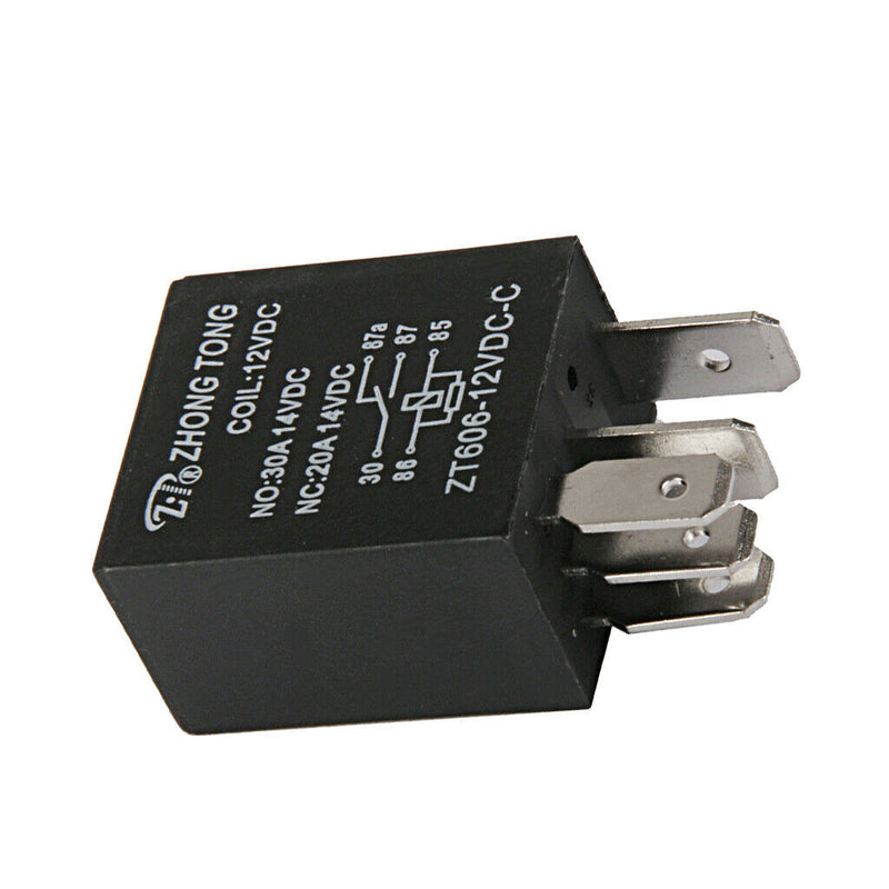3 Pieces Replacement Car Truck Automotive 20A/30A Relay 5 Pin Universal