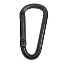 Carabiner Clip Snap Hook Small Keyring Camping Sports Karabiner Black