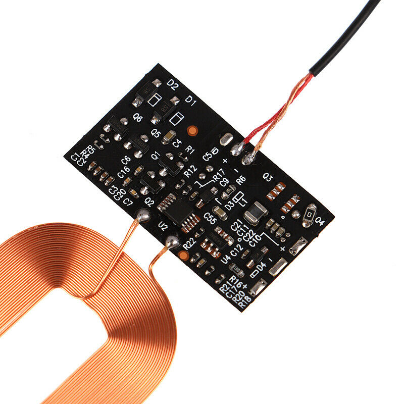 Wireless Charger Receiver Module PCBA Board Coil Universal Qi Andrews  FmTEUS