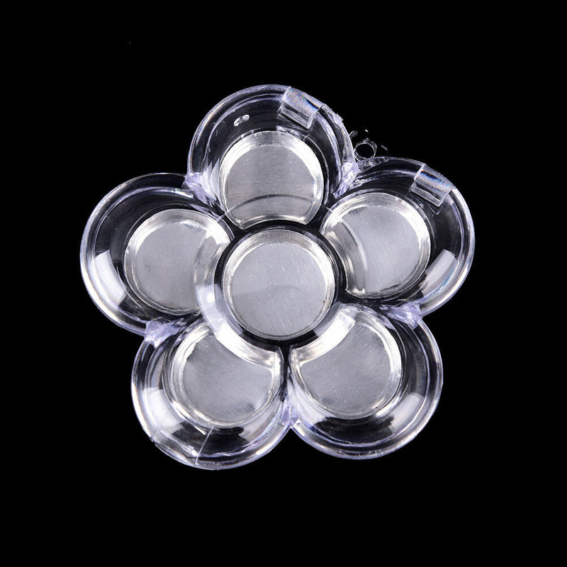 Empty Petals Design Eyeshadow Lipstick Box Case Cosmetic Packing+Palette J Bj