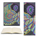 DIY Mandala Special Shaped Diamond Painting 50 Pages A5 Notebook Sketchbook