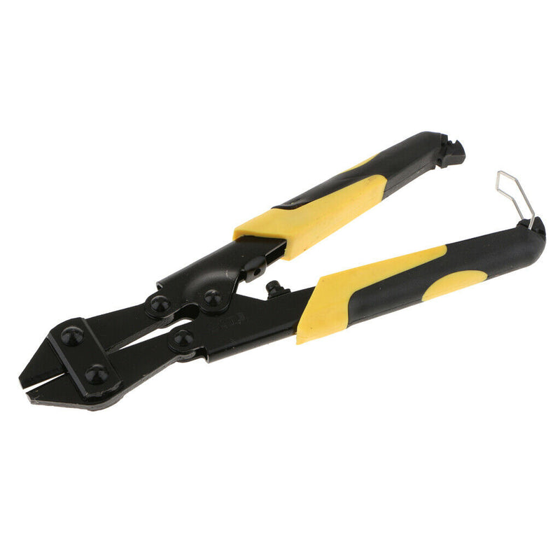 8" Heavy Duty Mini  Cutter Steel Wire Rebar Cutting Tool W/ Soft Grip