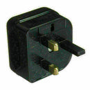 European Euro EU 2Pin to UK 3Pin Plug Adapterwer Socket Converter-uk Travel Z9D3
