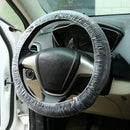 250pcs Disposable Car Steering Wheel Covers Clear Plastic Protective Cover