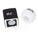 Round Square Ceramic Mr.and Mrs.Salt Pepper Shakers Canister Set Wedding Gi Q5K3