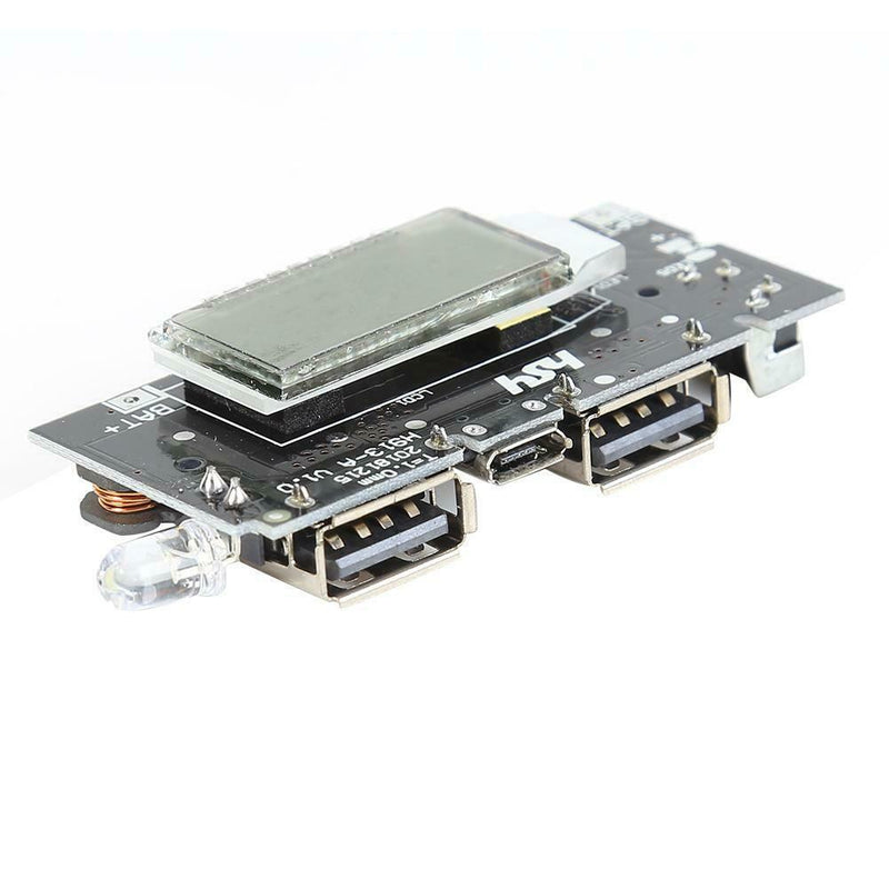 Dual USB 5V 1A 2.1A Mobile Power Bank 18650 Battery Charger Module Board