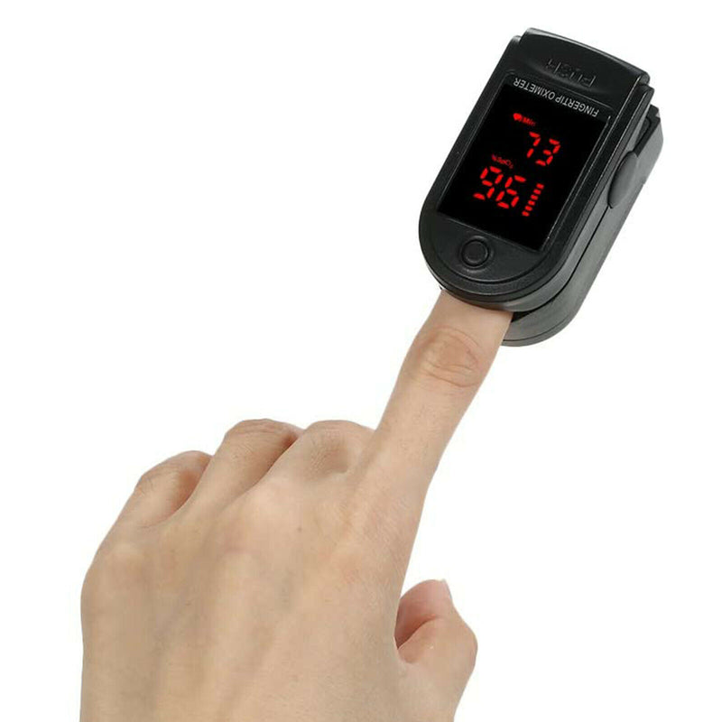 Medical Digital Fingertip Pulse Blood Oximeter Finger Oximetro Home Monitor