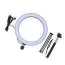 26cm LED Ring Light w/ Tripod Stand for Live Stream / Makeup +Selfie Stick