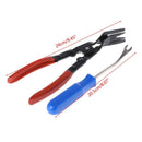 Car Door Card Panel Trim Upholstery Remover+Clip Removal Pliers Pry Tool Set new