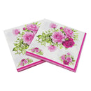 20pcs/bag flower Wedding Party 2ply Disposable 33cm Napkins wedding table dec ME