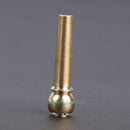 6pcs Guitar Fittings Solid String Pegs Guitar Bridge Pins Pure Copper