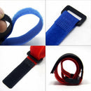 10x Useful Fishing Rod Tie Holder Strap Fastener Ties Fishing Tools Supply ~