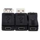 12pcs OTG F/M mini Adapter Converter USB Male to Female Micro USB