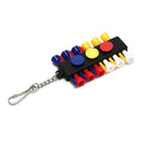 1pc plastic golf tee holder carrier ball tees with 3 ball markers accessories JR