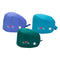 3PCS Women's Scrub Cap Working Hat with Buttons Turban Cotton Bouffant Hat