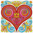 5D DIY Special Shaped Diamond Painting Heart Cross Stitch Mosaic Craft Kits