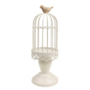 Birdcage Tea Light Candle Holder Candlestick Wedding Home Party Decor White