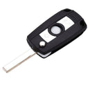 Folding Flip Car Keyless Key Shell Fob Case for BMW 3 5 7 Series Z3 Z4 E38