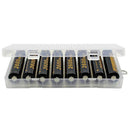 Battery holder case 18650 PP battery storage box with hook holder hard  caseOZ