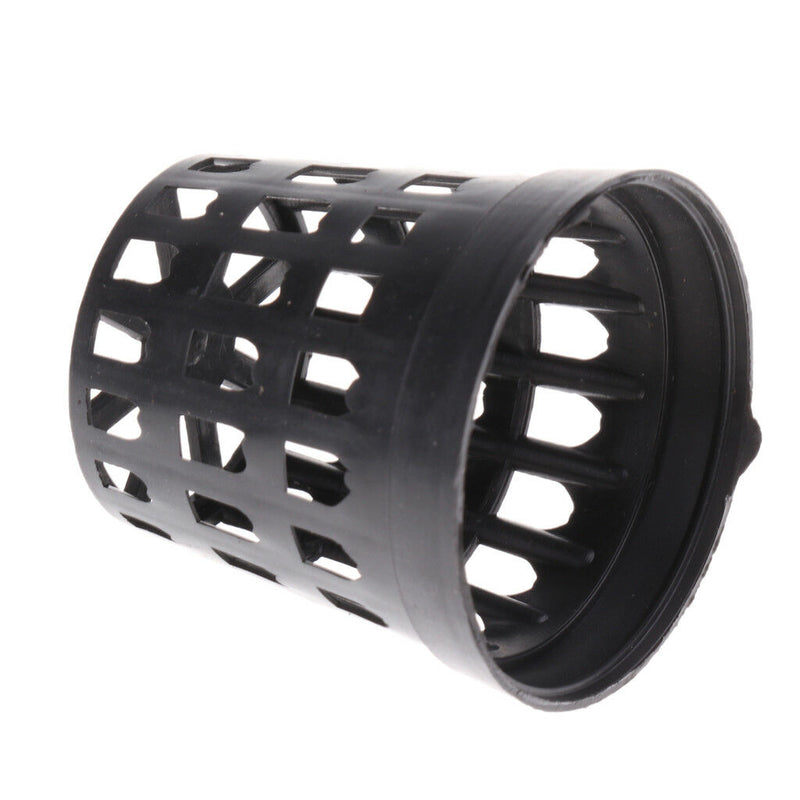 100pcs Round Pond Plant Basket Aquatic Pond Plants Round Shape Net Pots S/M