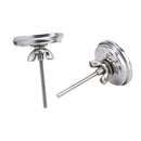 Stainless Steel Barbecue BBQ Smoker Grill Thermometer Temperature Gauge 100-5 FU
